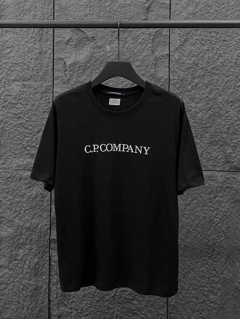 CP Company Logo T-Shirt — 9906 black colorway — Joyagoo Spreadsheet photo