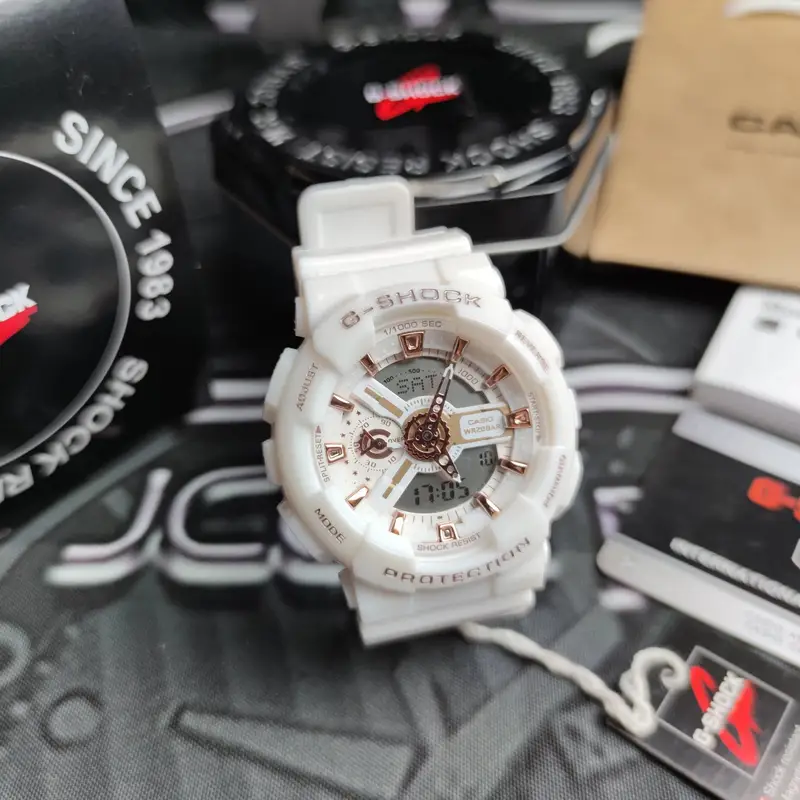 G-SHOCK Casio GA-110GW-7AER Watch — platinum colorway — Joyagoo Spreadsheet photo