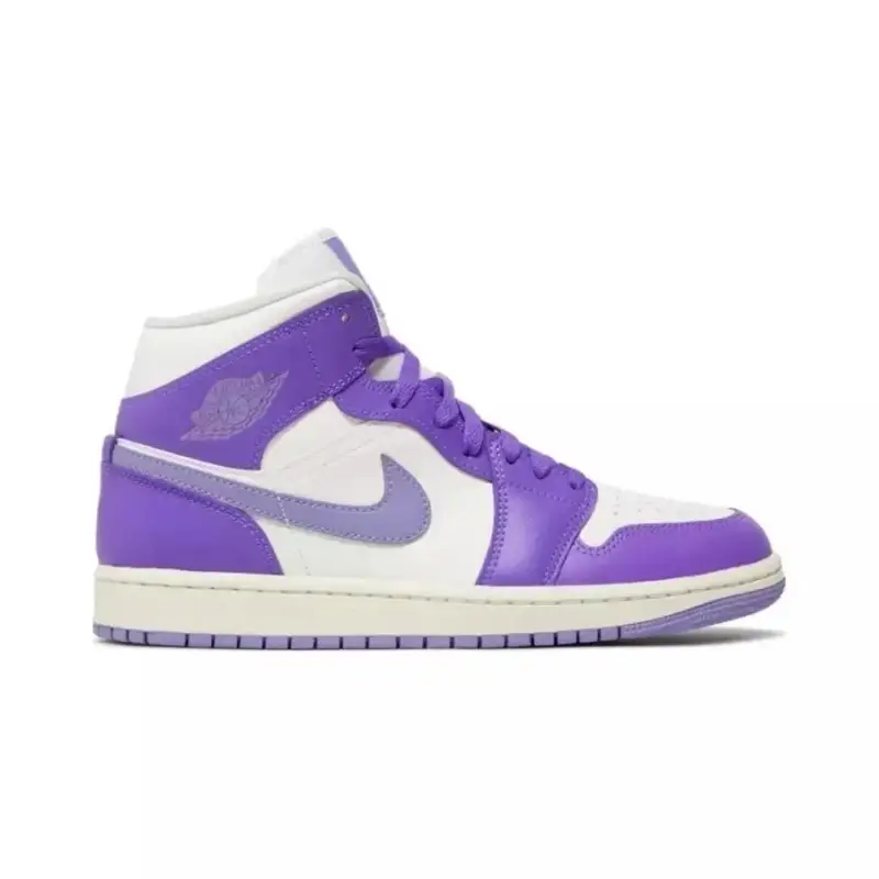 Jordan 1 Mid Shoes — Action Grape colorway — Joyagoo Spreadsheet photo
