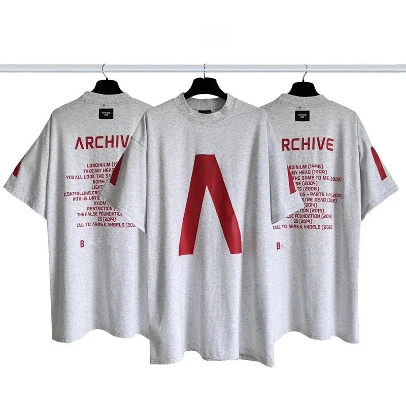 Balenciaga Tees — Music Limited Short Sleeve Oatmeal colorway — Joyagoo Spreadsheet photo