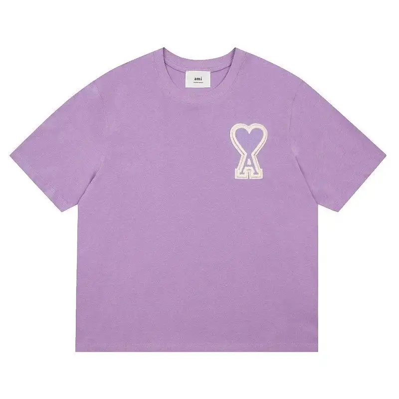 Ami Paris T-Shirts With Big Logo — Taro purple colorway — Joyagoo Spreadsheet photo