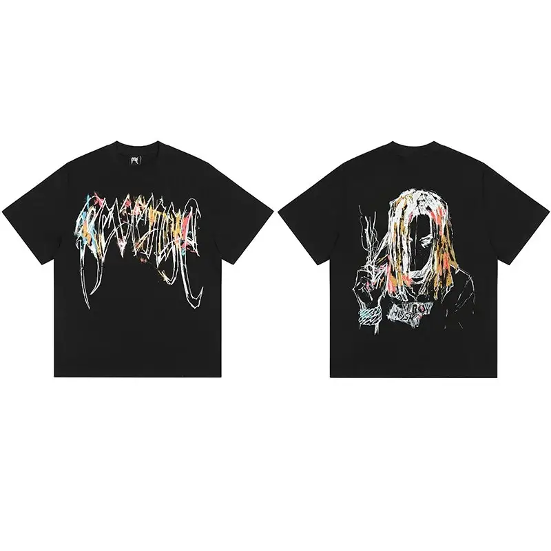 Revenge T-Shirts — Black LD Co branded Colored Portrait colorway — Joyagoo Spreadsheet photo