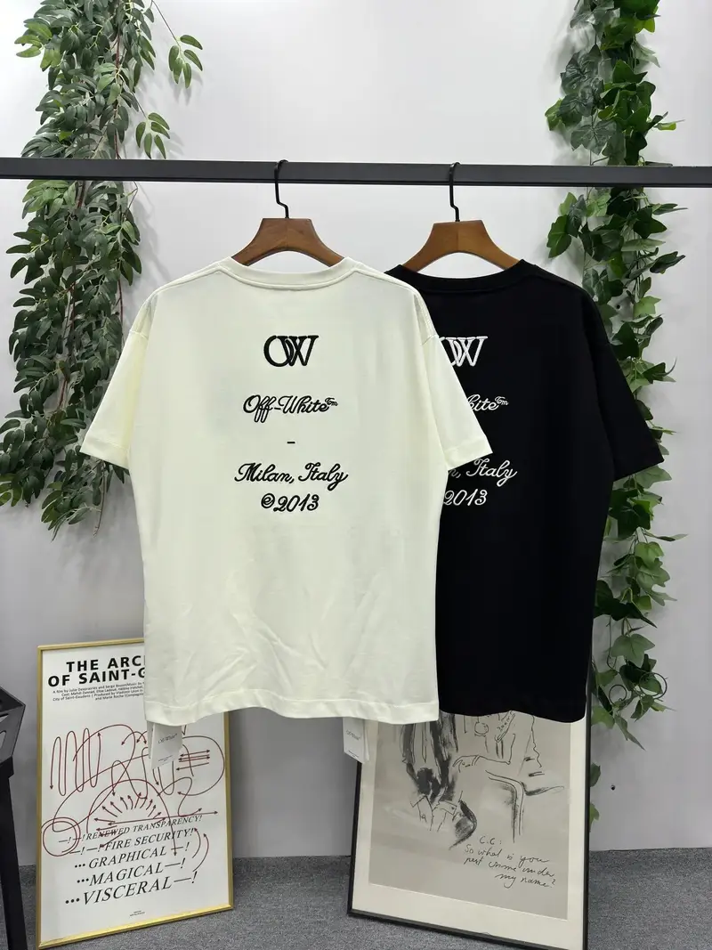 Off-White Scratch T-Shirt — Black 04 colorway — Joyagoo Spreadsheet photo