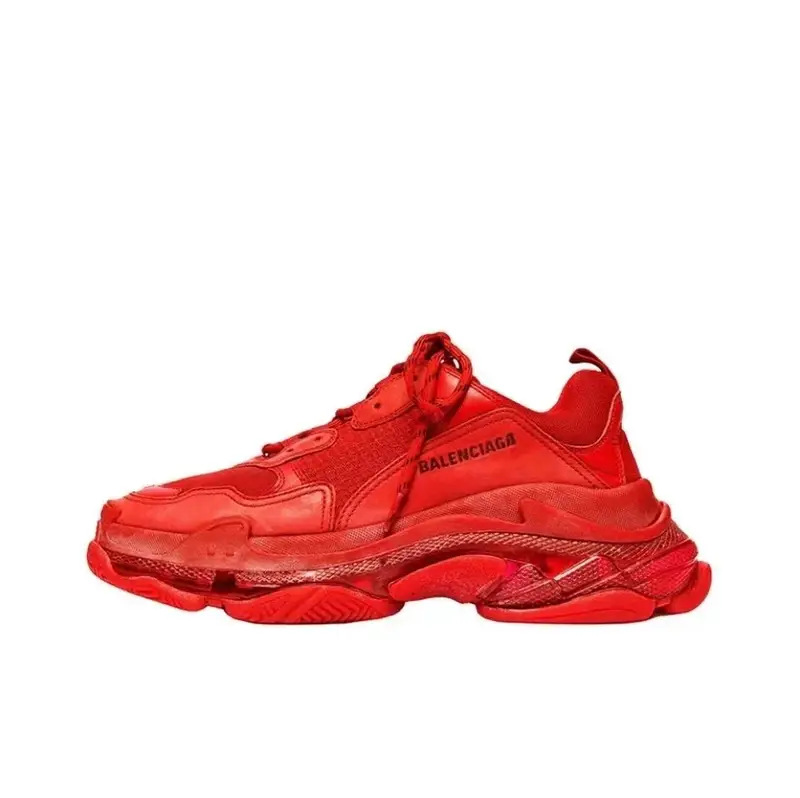 Balenciaga 3S White Shoes — Red colorway — Joyagoo Spreadsheet photo