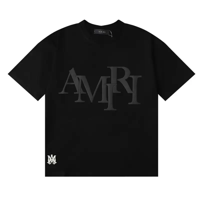 Amiri T-Shirts — black colorway — Joyagoo Spreadsheet photo