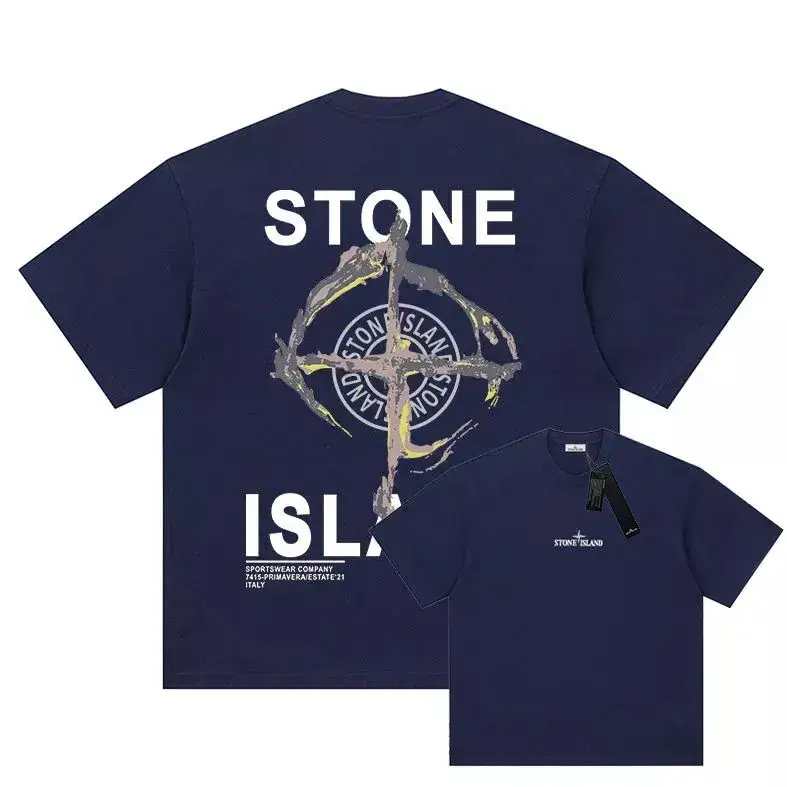Stone Island Tees — Tibetan Blue #01 colorway — Joyagoo Spreadsheet photo