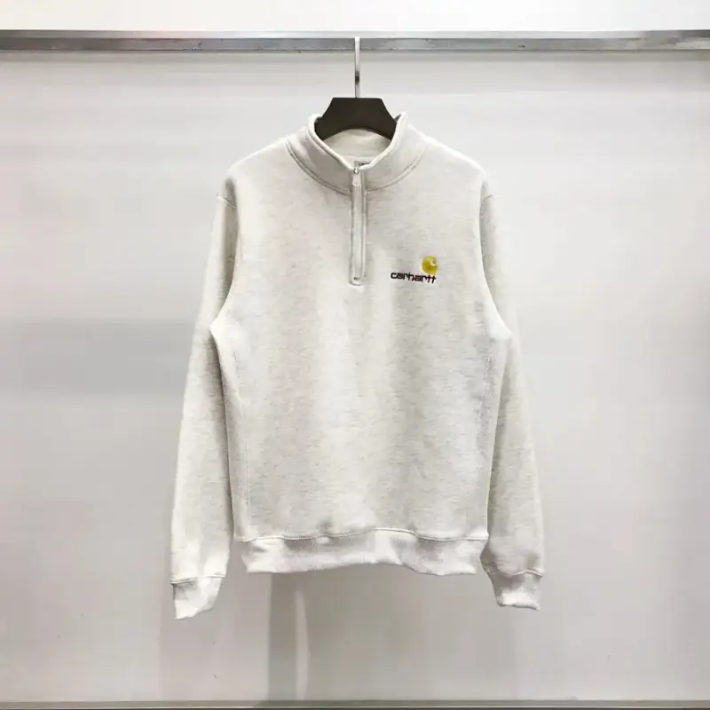 Carhartt WIP Half Zip Hoodie — grey colorway — Joyagoo Spreadsheet photo
