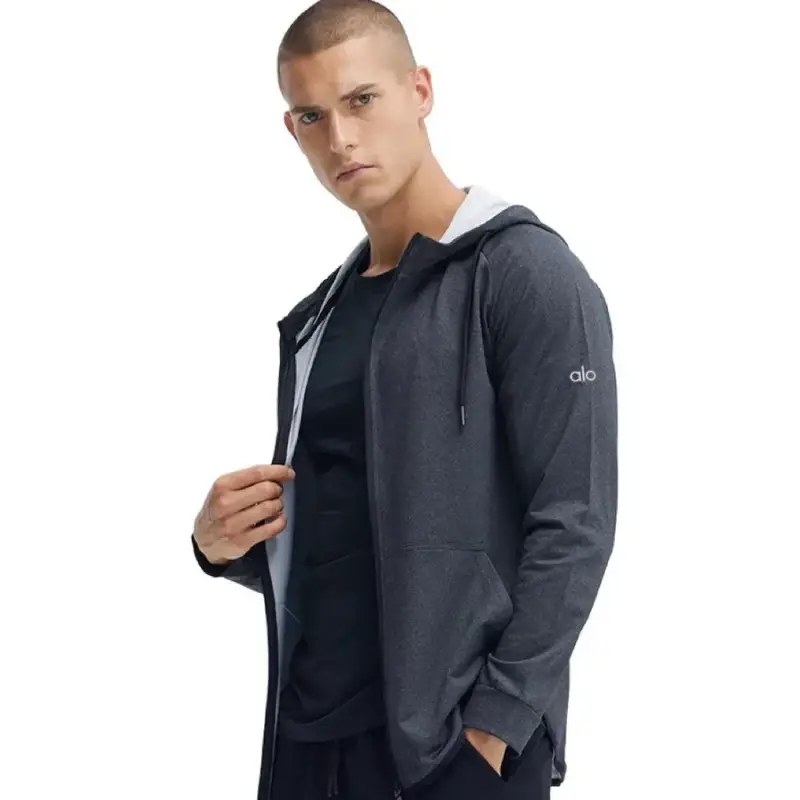 Lululemon Running Zip Hoodie — dark grey colorway — Joyagoo Spreadsheet photo