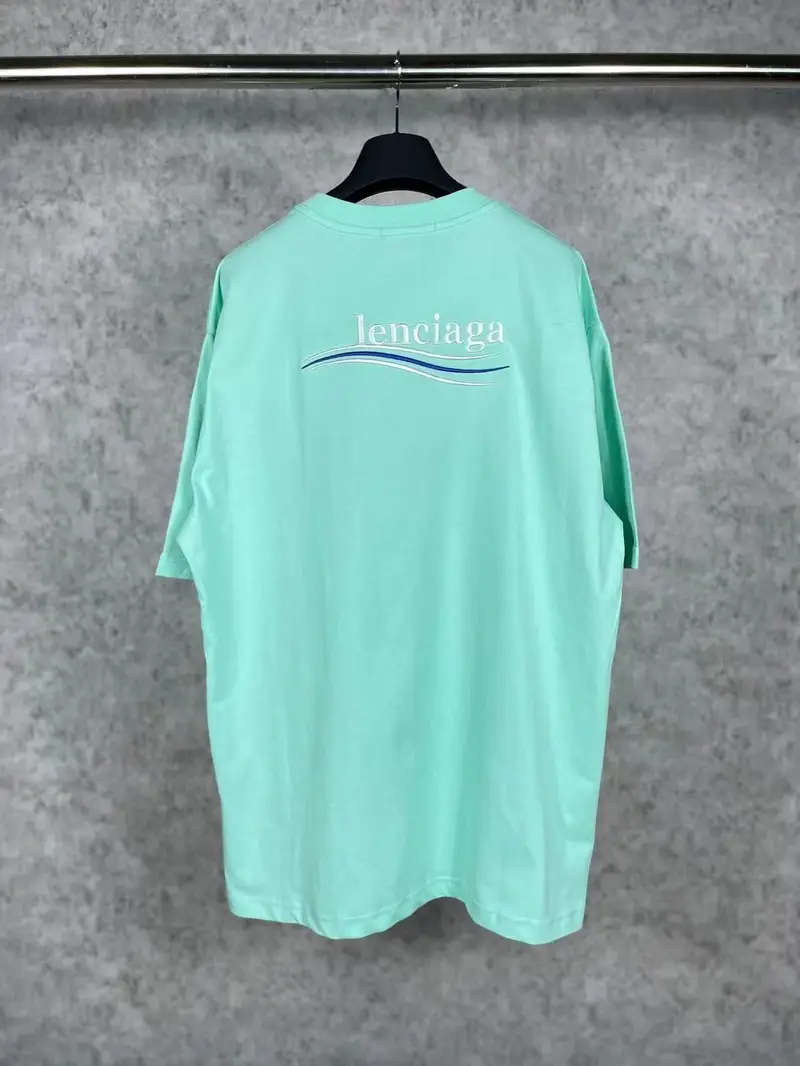 Balenciaga Logo T-Shirt — Light Green colorway — Joyagoo Spreadsheet photo