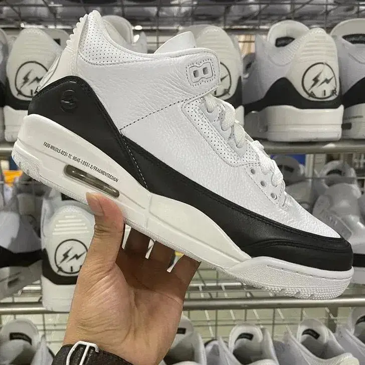 Jordan 3 Fragment Shoes — Aj3 Hiroshi Fujiwara Lightning colorway — Joyagoo Spreadsheet photo