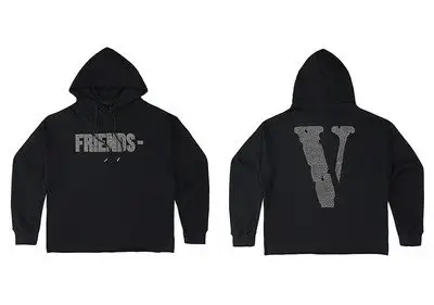 VLONE Hoodie — FRIENDS Hot Diamond Black colorway — Joyagoo Spreadsheet photo