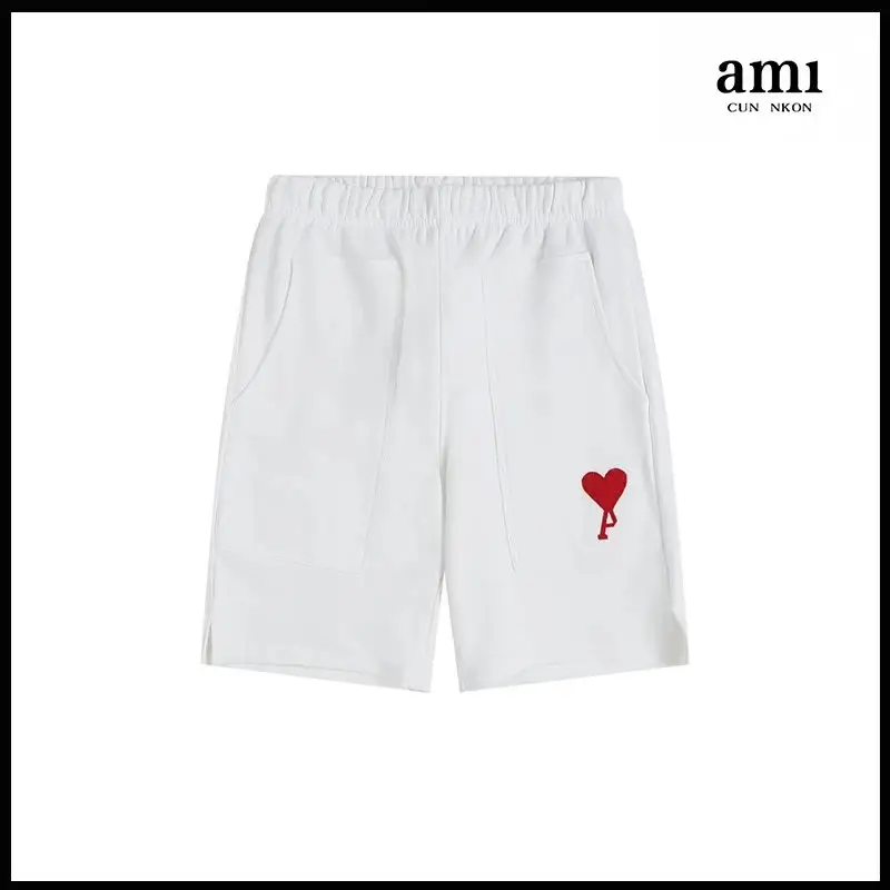 Ami Shorts — White Red [A15 Love Hair Embroidery]] colorway — Joyagoo Spreadsheet photo