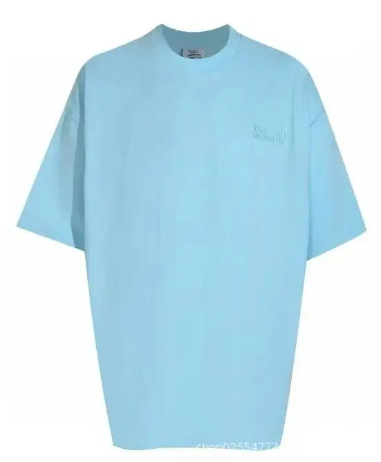 Vetements Hub T-Shirt — 23 Sky Blue colorway — Joyagoo Spreadsheet photo