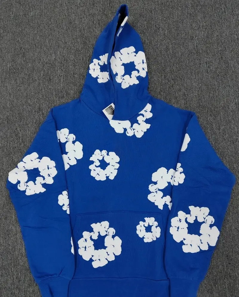Denim Tears Offset Hoodie — blue colorway — Joyagoo Spreadsheet photo