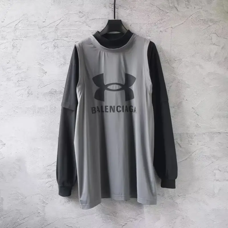 Balenciaga x Under Armour Logo Hoodie — dark gray colorway — Joyagoo Spreadsheet photo