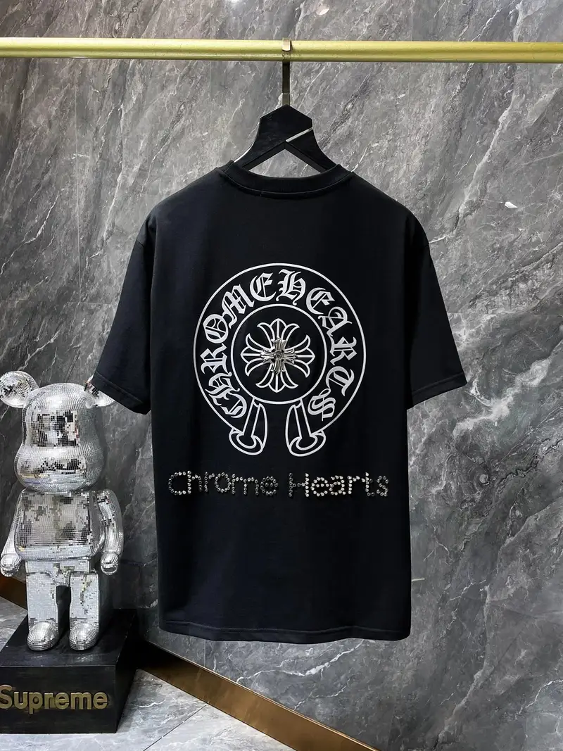 Chrome Hearts Leather Tee — 8790 black colorway — Joyagoo Spreadsheet photo