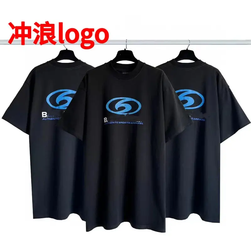 Balenciaga Tees — Surfing Logo Black colorway — Joyagoo Spreadsheet photo