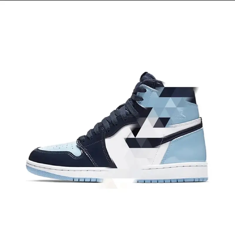 Jordan 1 Union Black Toe — All Star Lacquer North Carolina Blue colorway — Joyagoo Spreadsheet photo