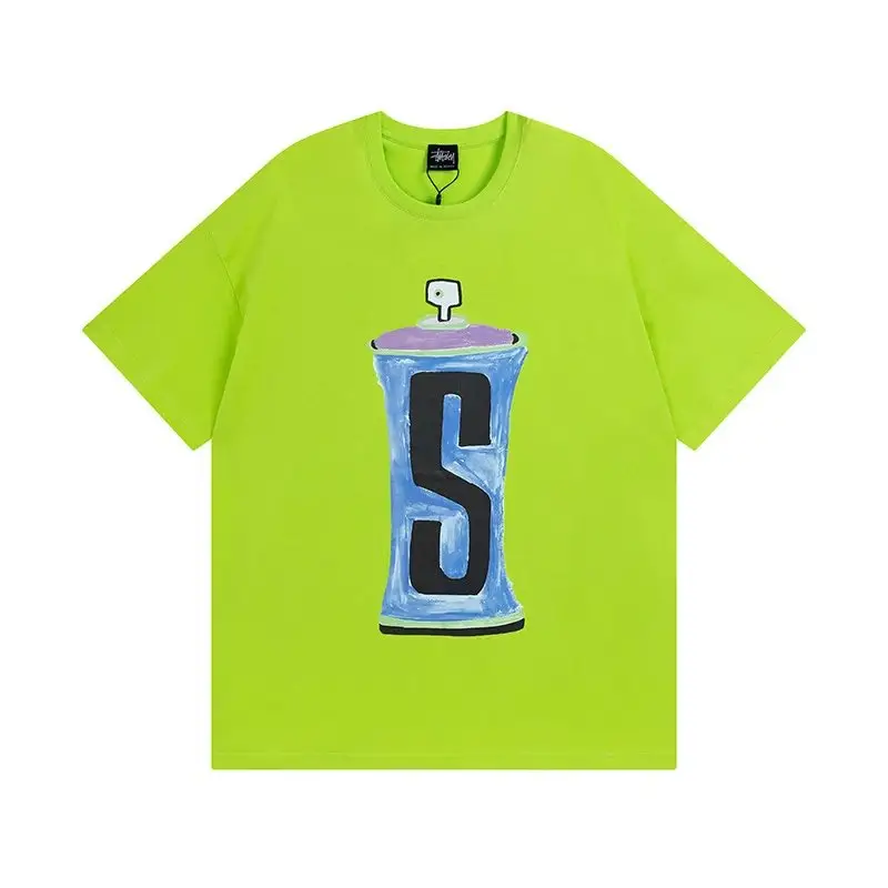 Stussy Tees — 964# fluorescent green colorway — Joyagoo Spreadsheet photo