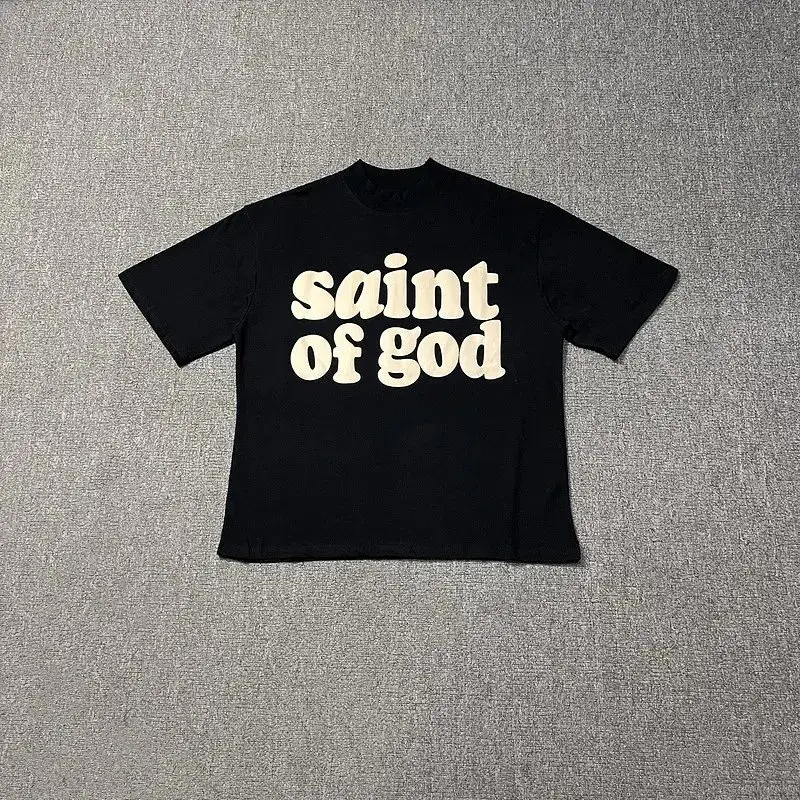 Saint Of God T-Shirt — black colorway — Joyagoo Spreadsheet photo