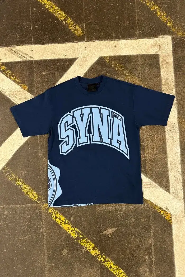 syna world Tees — SYTX33 dark blue colorway — Joyagoo Spreadsheet photo
