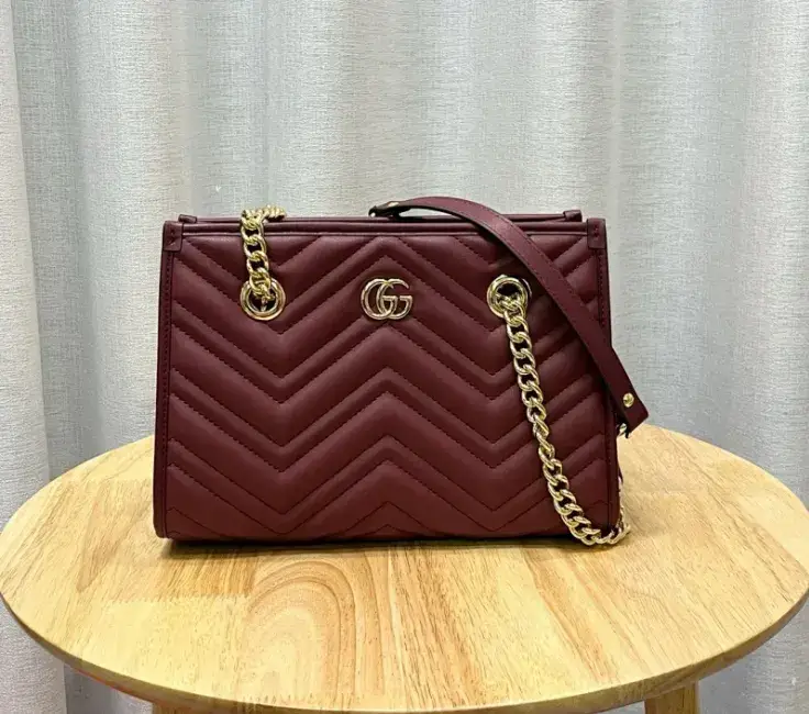 Gucci GG marmont — red colorway — Joyagoo Spreadsheet photo