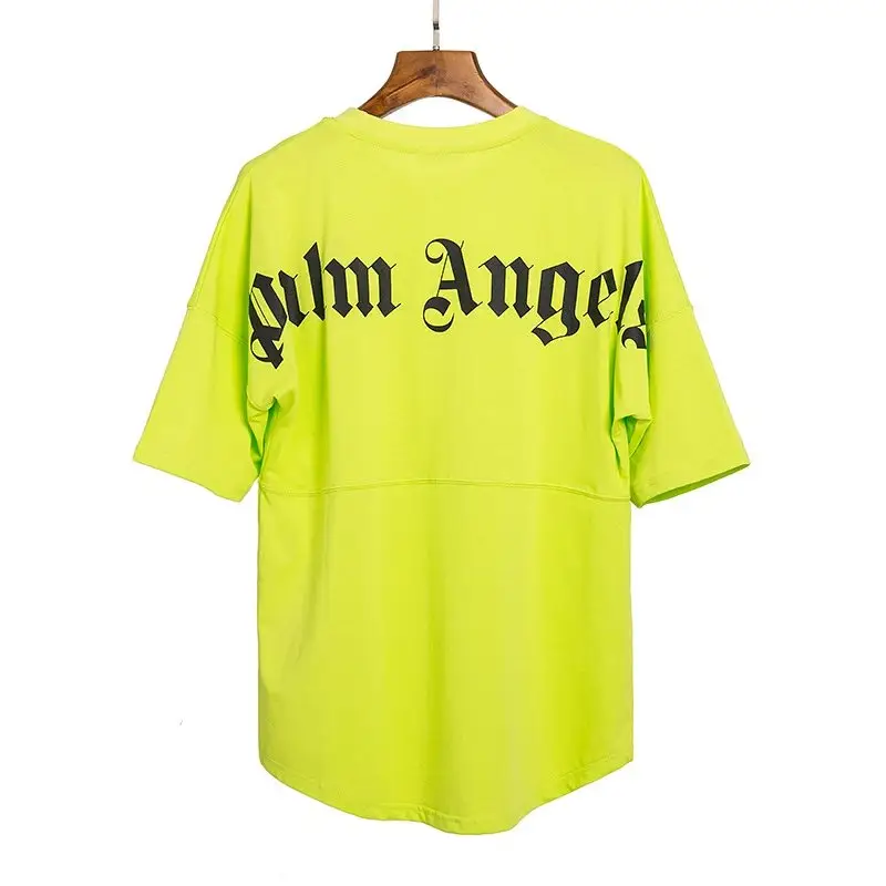 Palm Angels Tees — 697 fluorescent green colorway — Joyagoo Spreadsheet photo