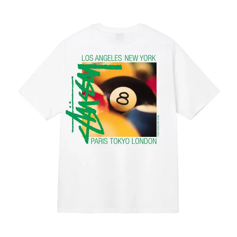 Stussy t-shirt — White [color ball]] colorway — Joyagoo Spreadsheet photo