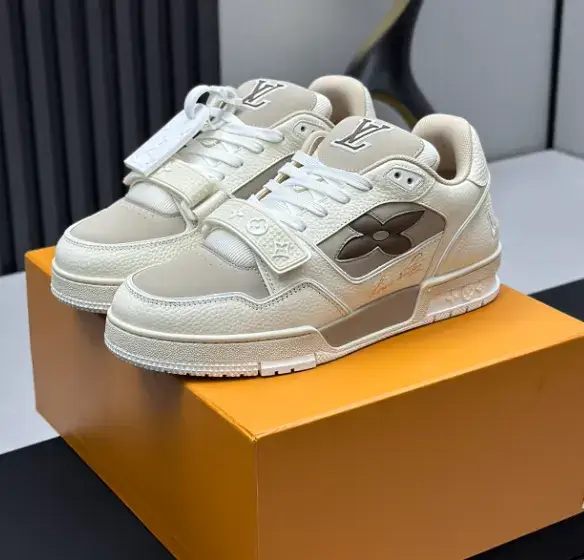 Louis Vuitton Trainer Beige White — 01 colorway — Joyagoo Spreadsheet photo