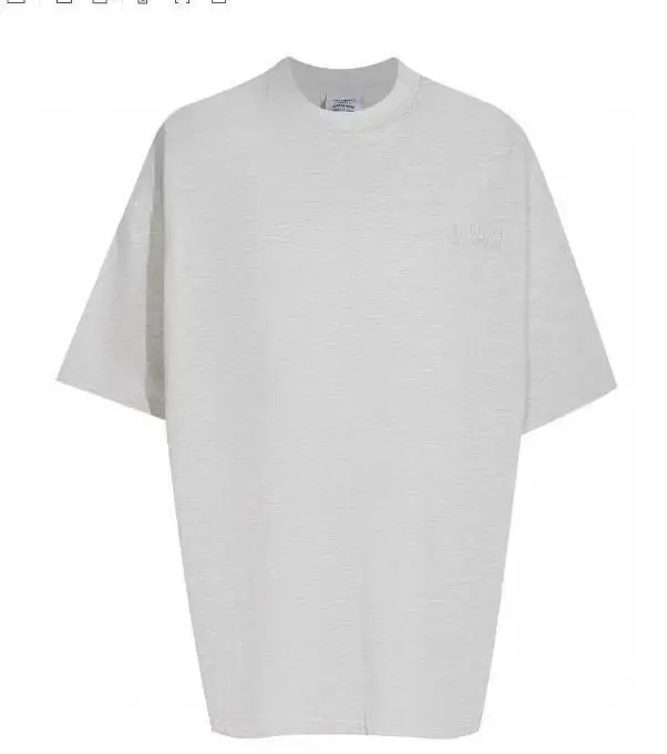 Vetements Hub T-Shirt — 23 flowers gray colorway — Joyagoo Spreadsheet photo