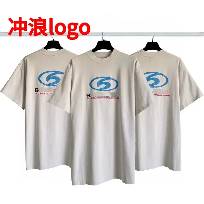 Balenciaga Tees — Surfing logo white colorway — Joyagoo Spreadsheet photo