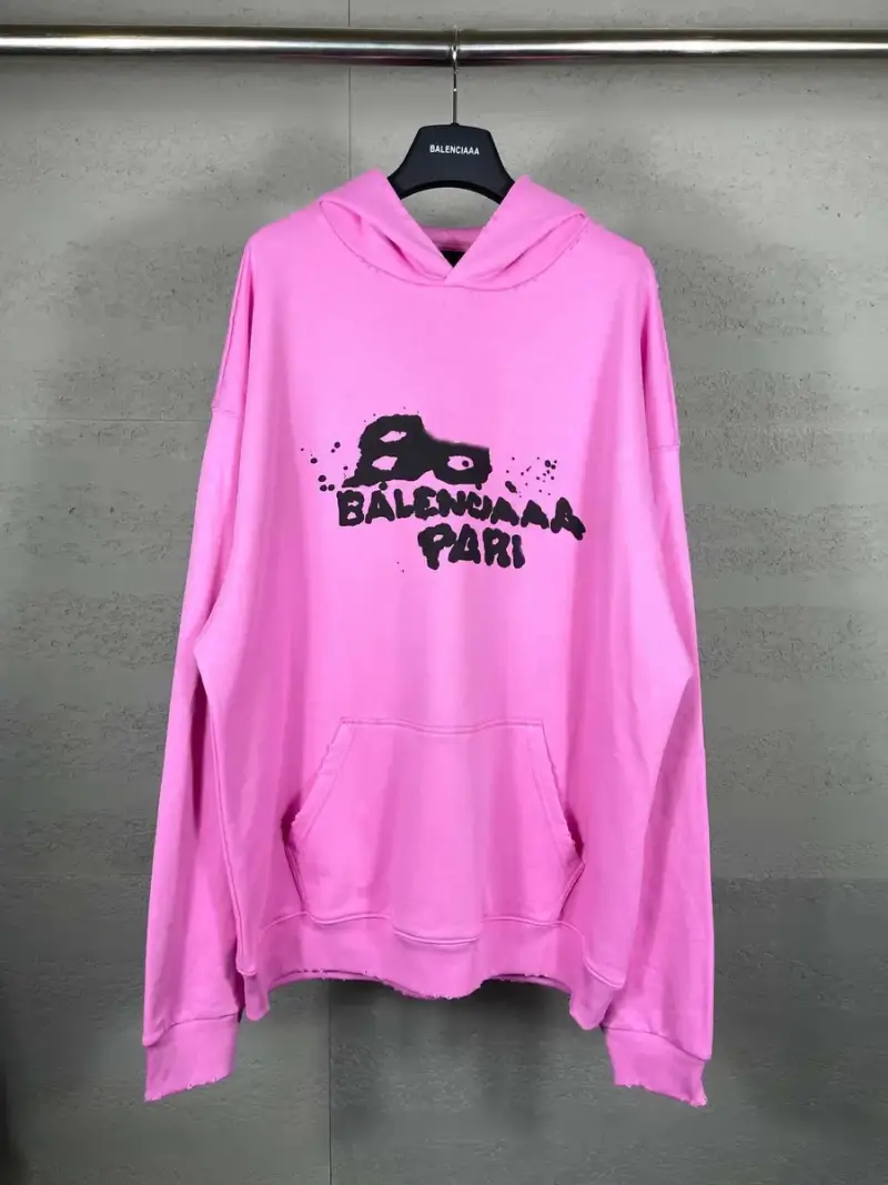 Balenciaga Paris Graffiti Hoodie — Pink colorway — Joyagoo Spreadsheet photo