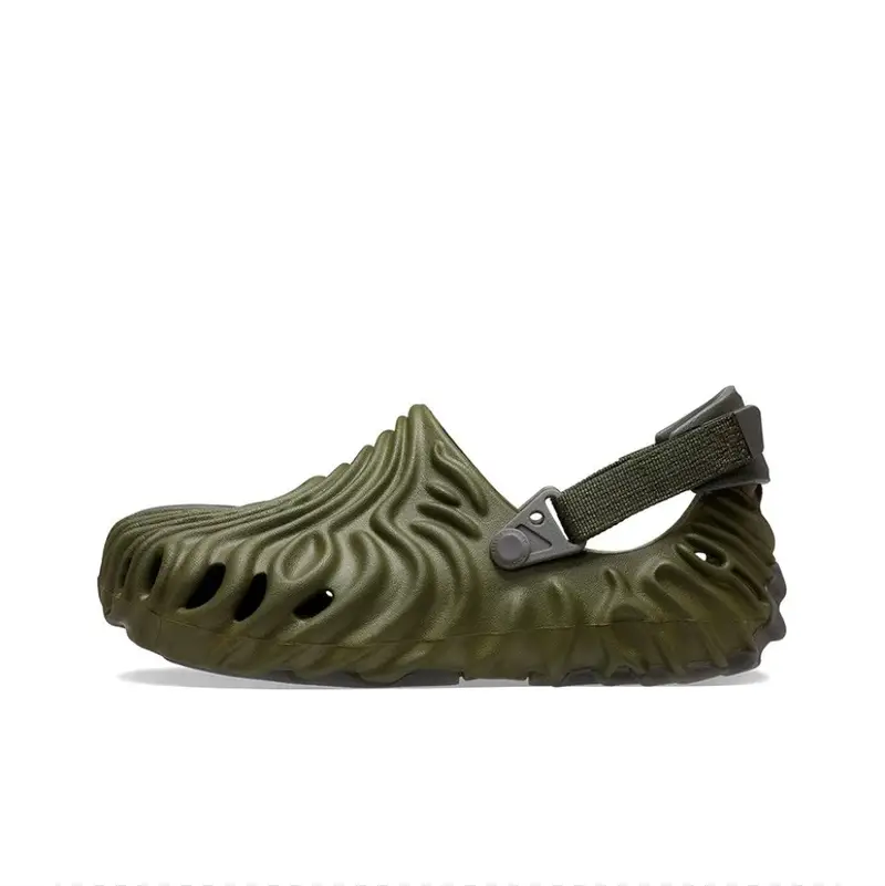 Minecraft x Crocs Shoes — Fingerprint Army Green colorway — Joyagoo Spreadsheet photo