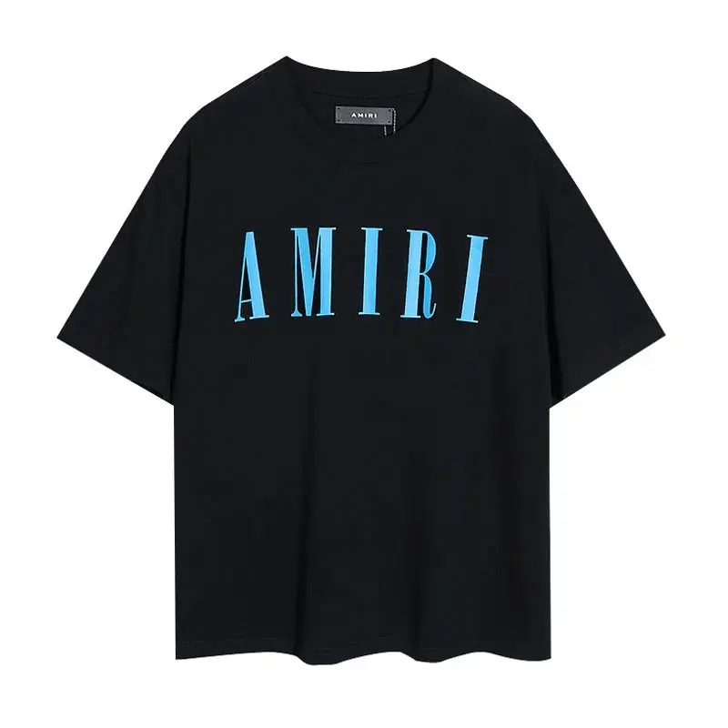 Amiri T-Shirts — 2008 black print blue colorway — Joyagoo Spreadsheet photo