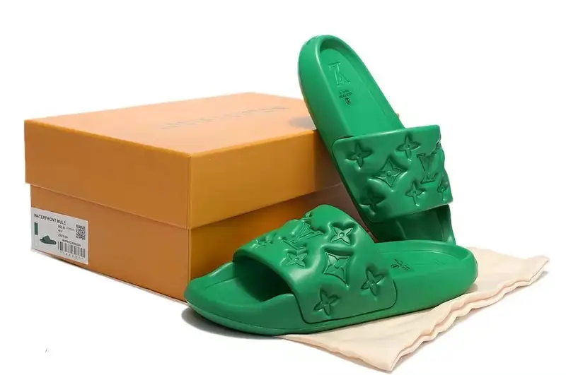 LV Waterfront Shoes — green colorway — Joyagoo Spreadsheet photo