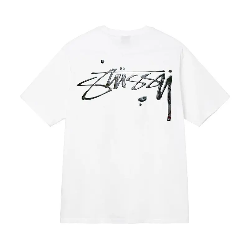Stussy t-shirt — white [metal]] colorway — Joyagoo Spreadsheet photo