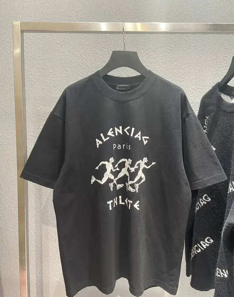 Balenciaga Marathon T-Shirt — black colorway — Joyagoo Spreadsheet photo