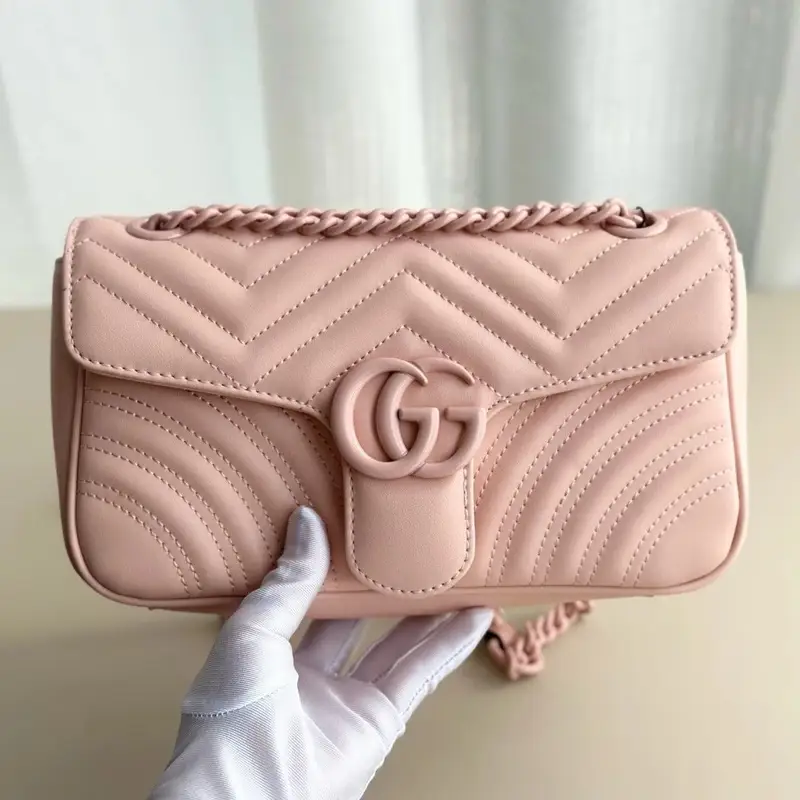 Gucci GG marmont — 26cm pink colorway — Joyagoo Spreadsheet photo