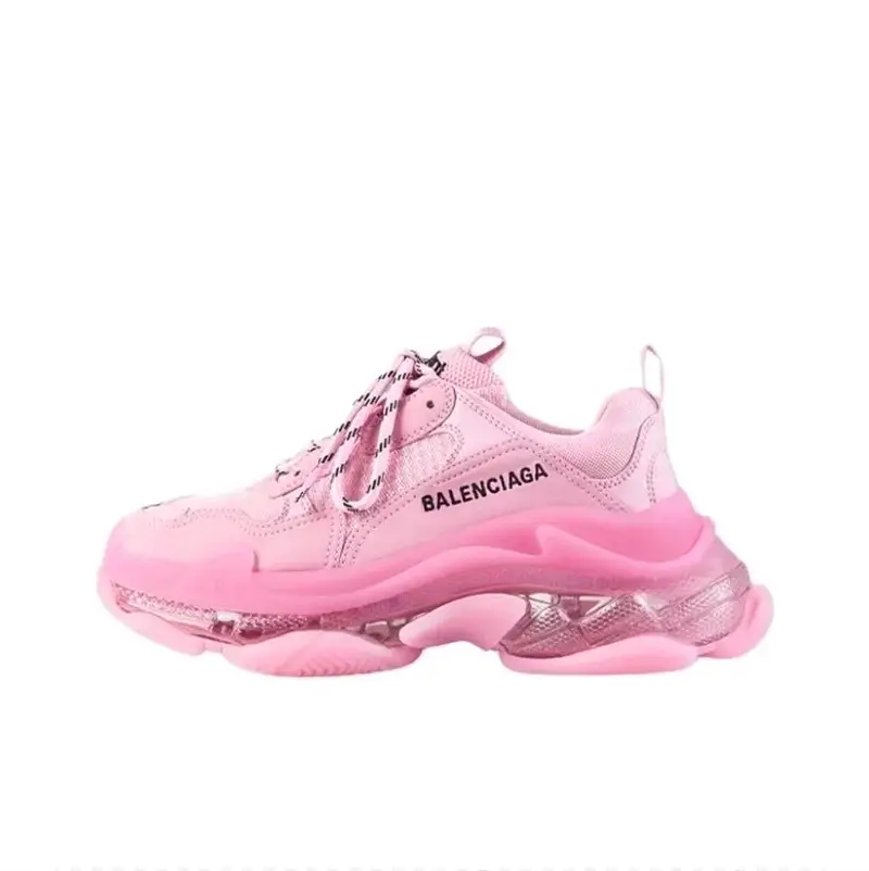 Balenciaga 3S White Shoes — Pink colorway — Joyagoo Spreadsheet photo