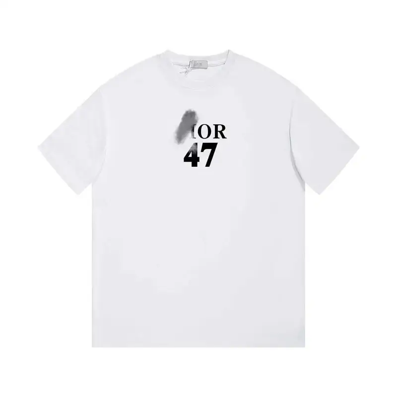 Christian Dior Atelier T-Shirt — White Black Numbers colorway — Joyagoo Spreadsheet photo