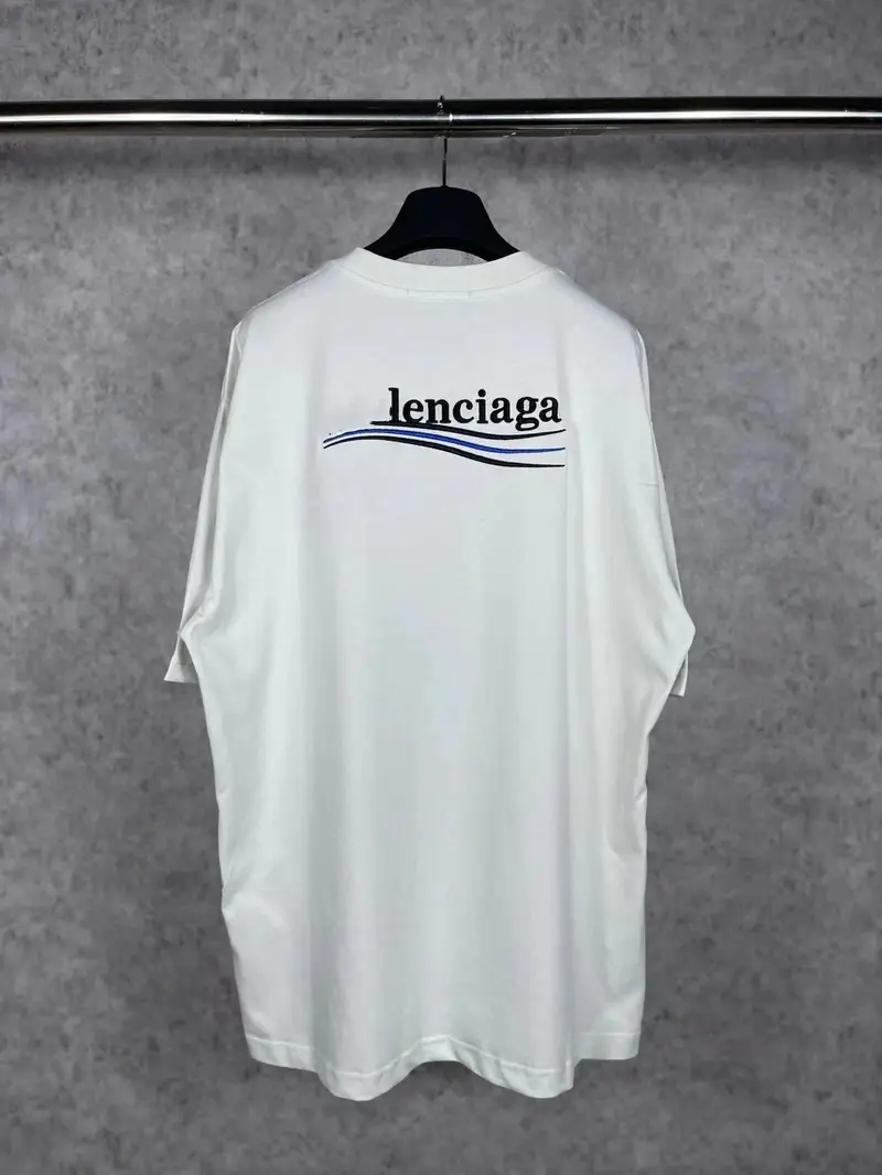 Balenciaga Logo T-Shirt — Grey white colorway — Joyagoo Spreadsheet photo