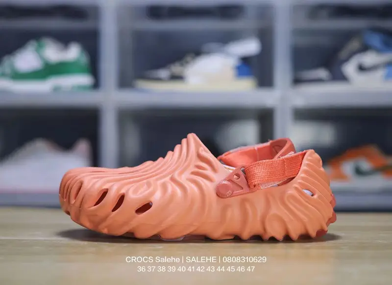 Salehe Bembury x Crocs Shoes — Orange red colorway — Joyagoo Spreadsheet photo