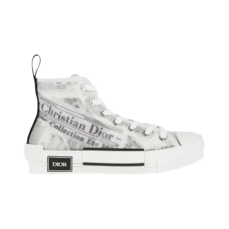 Dior B23 Ripstop 'Black' — Top Daniel Arsham Newspaper colorway — Joyagoo Spreadsheet photo
