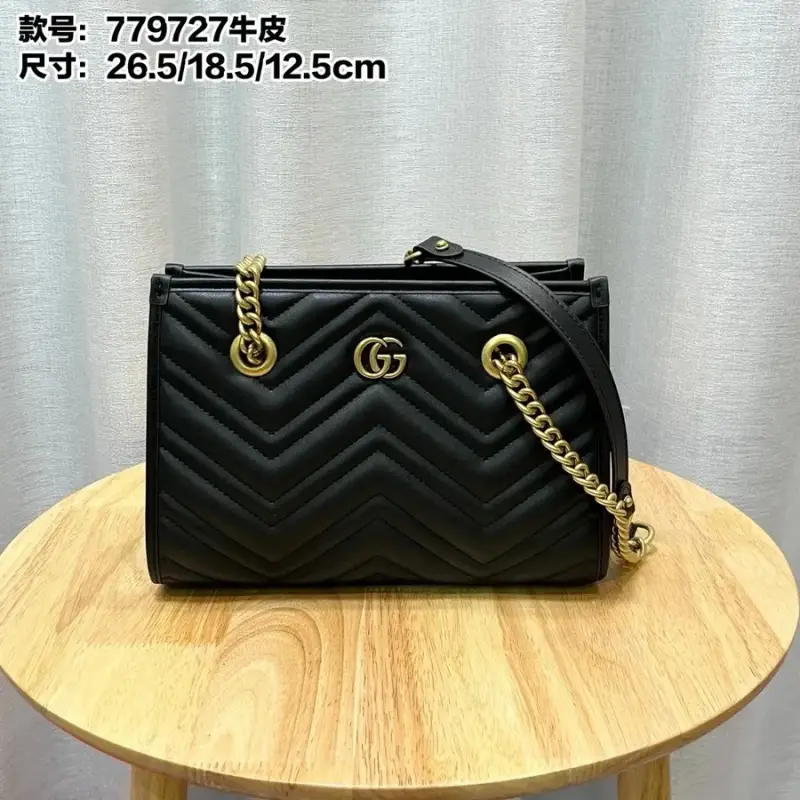 Gucci GG marmont — black colorway — Joyagoo Spreadsheet photo