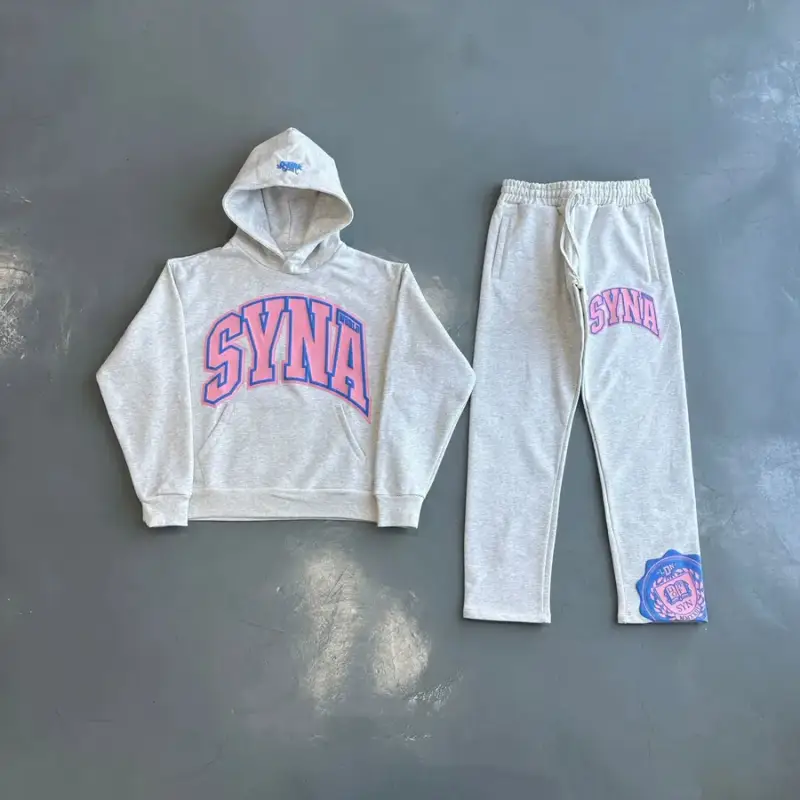 Syna Tracksuit — Complete light gray/accessories colorway — Joyagoo Spreadsheet photo
