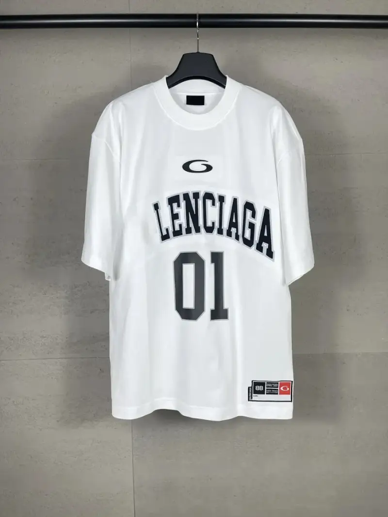 Balenciaga Basketball T-Shirt — white colorway — Joyagoo Spreadsheet photo