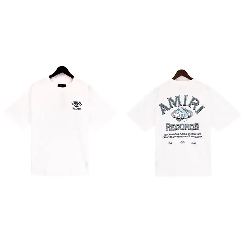 Amiri T-Shirts — 2180 white colorway — Joyagoo Spreadsheet photo