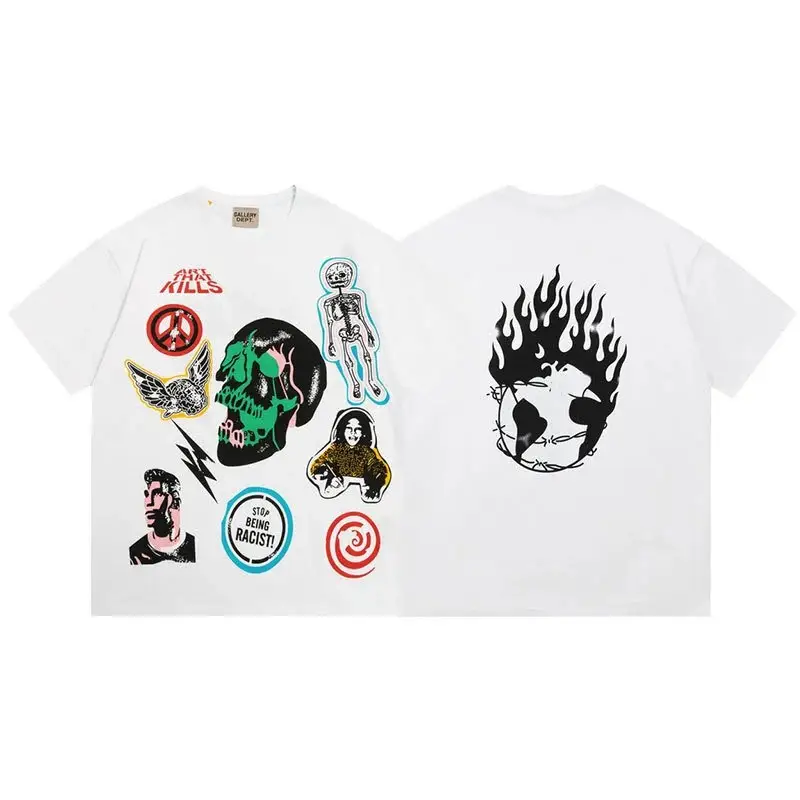 Gallery Dept TEES — G122 White colorway — Joyagoo Spreadsheet photo