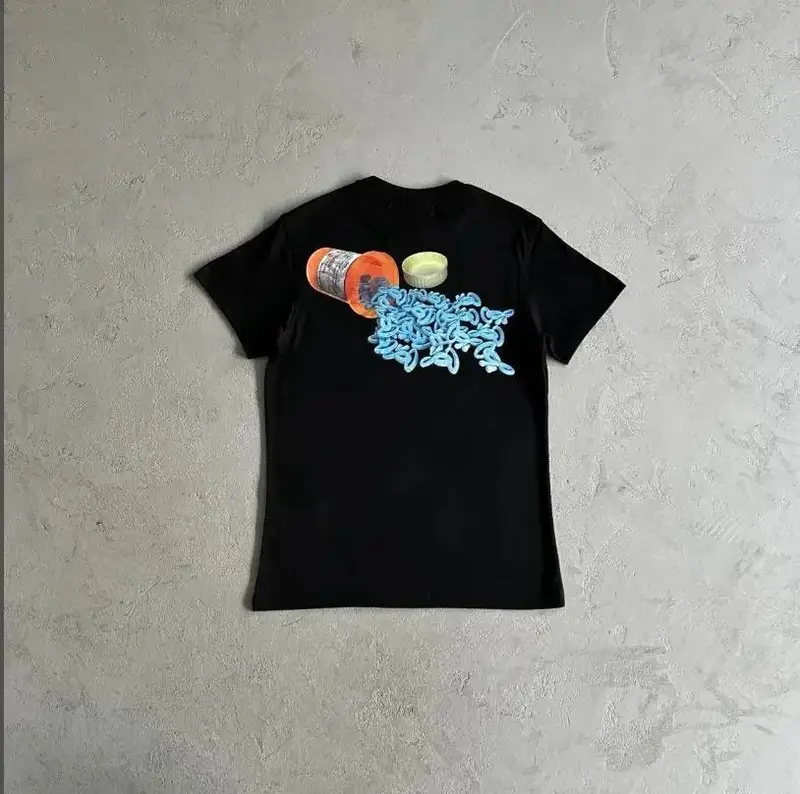 Syna World Playboy T-Shirt — SYTX05-Black colorway — Joyagoo Spreadsheet photo