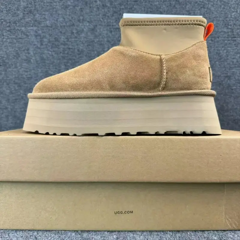 High Grey UGG Shoes — Dipper Boots 8170-Maroon colorway — Joyagoo Spreadsheet photo